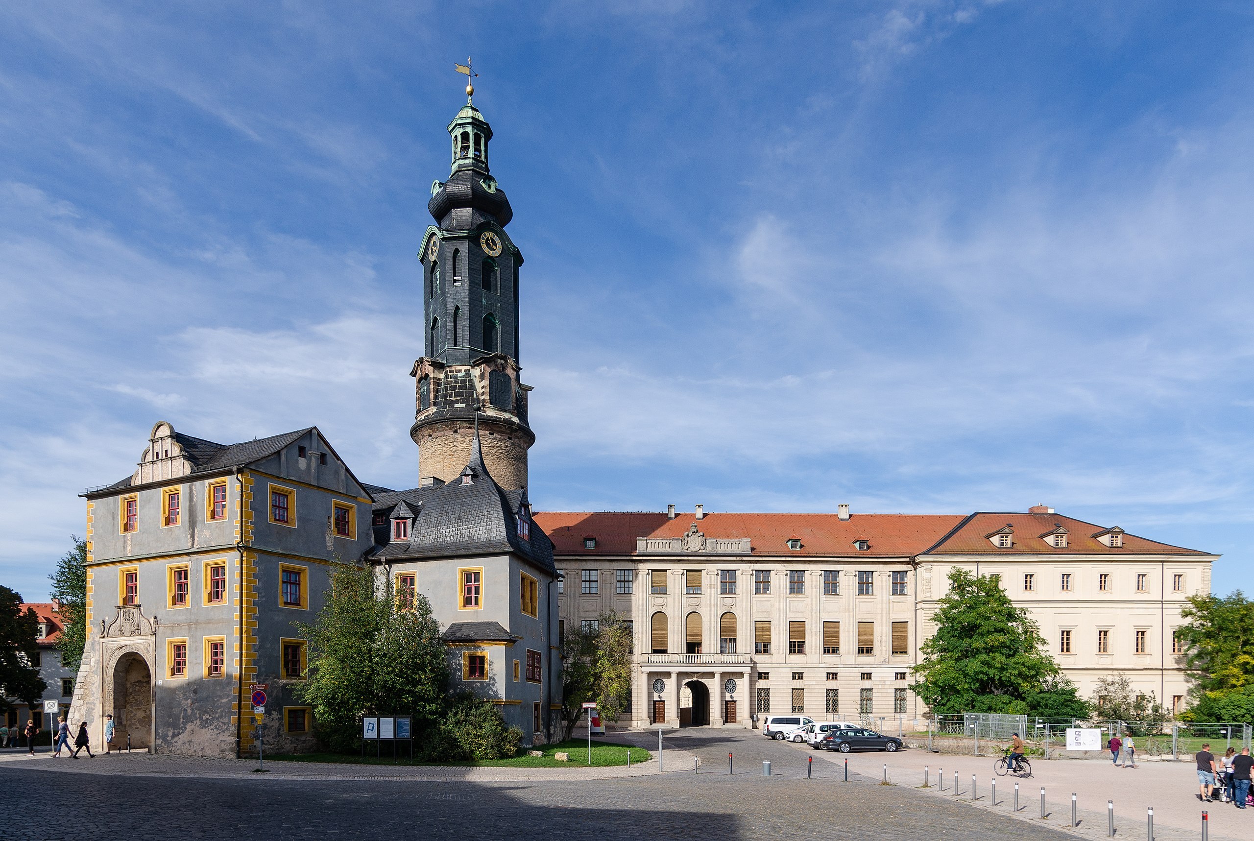 Schloss Weimar, Weimar -  © Steffen Schmitz (Carschten), CC BY-SA 4.0, via Wikimedia Commons