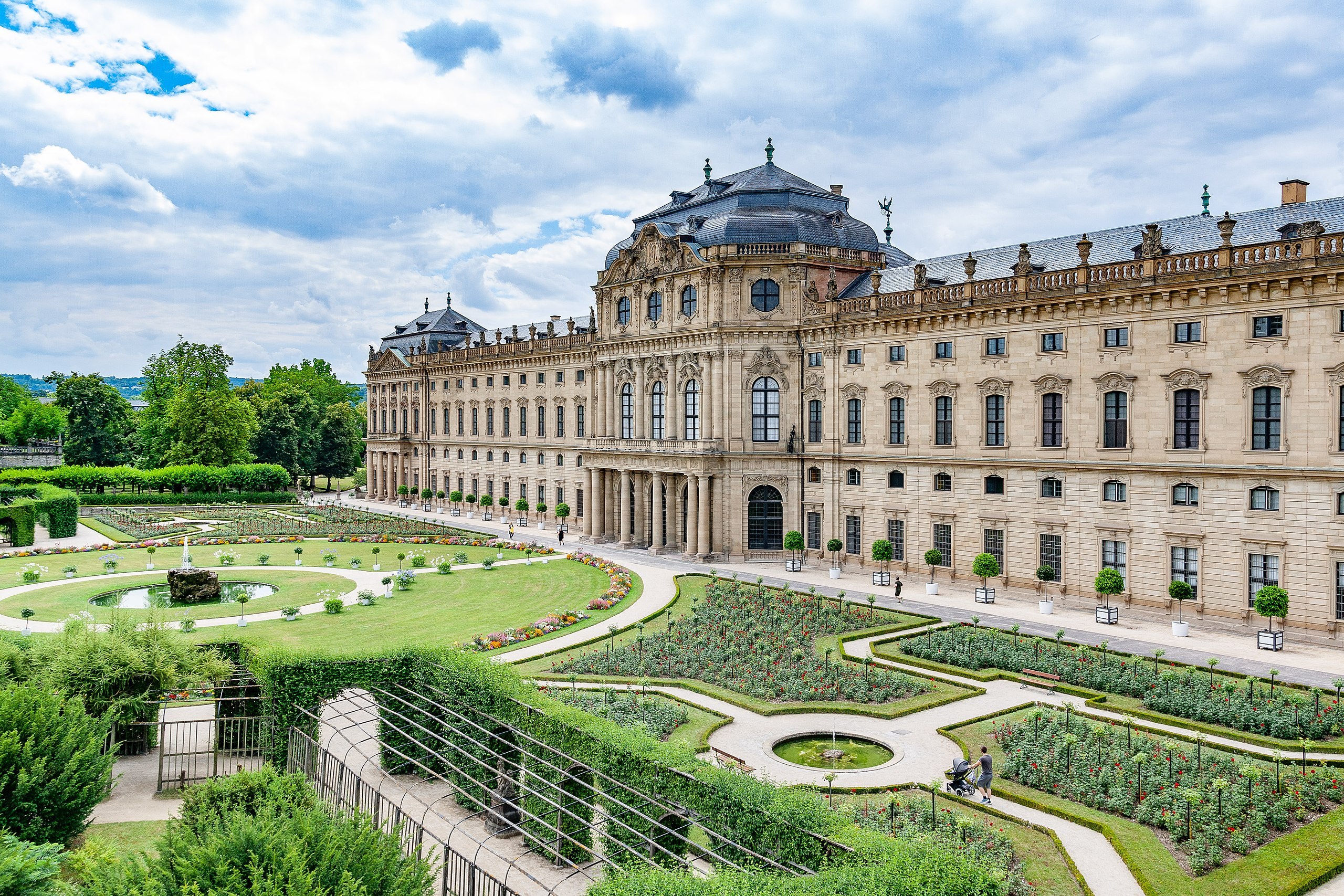 Residenz Würzburg, Würzburg - ITrabanT, CC BY-SA 4.0, via Wikimedia Commons