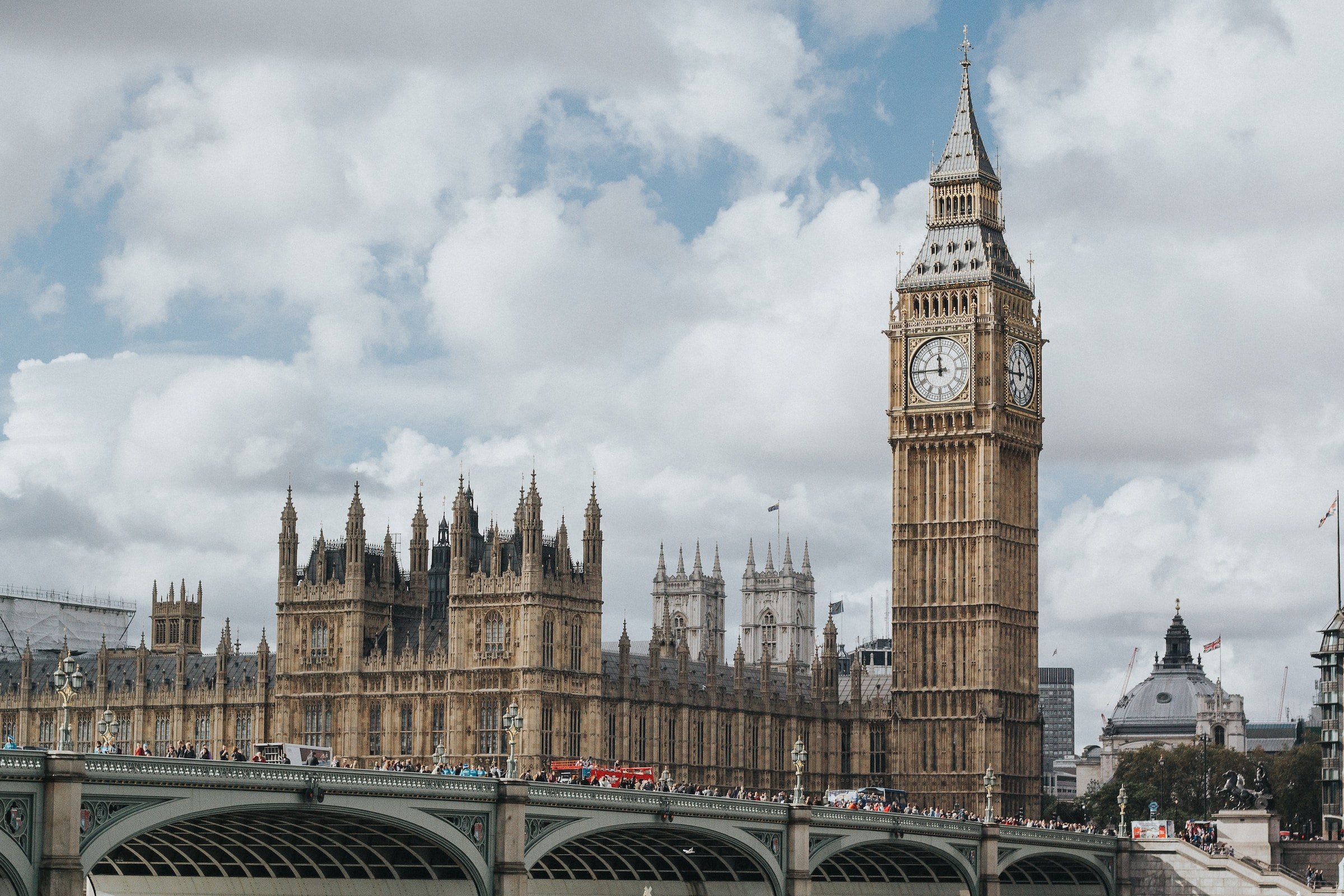 Big Ben and the Palace of Westminster, London