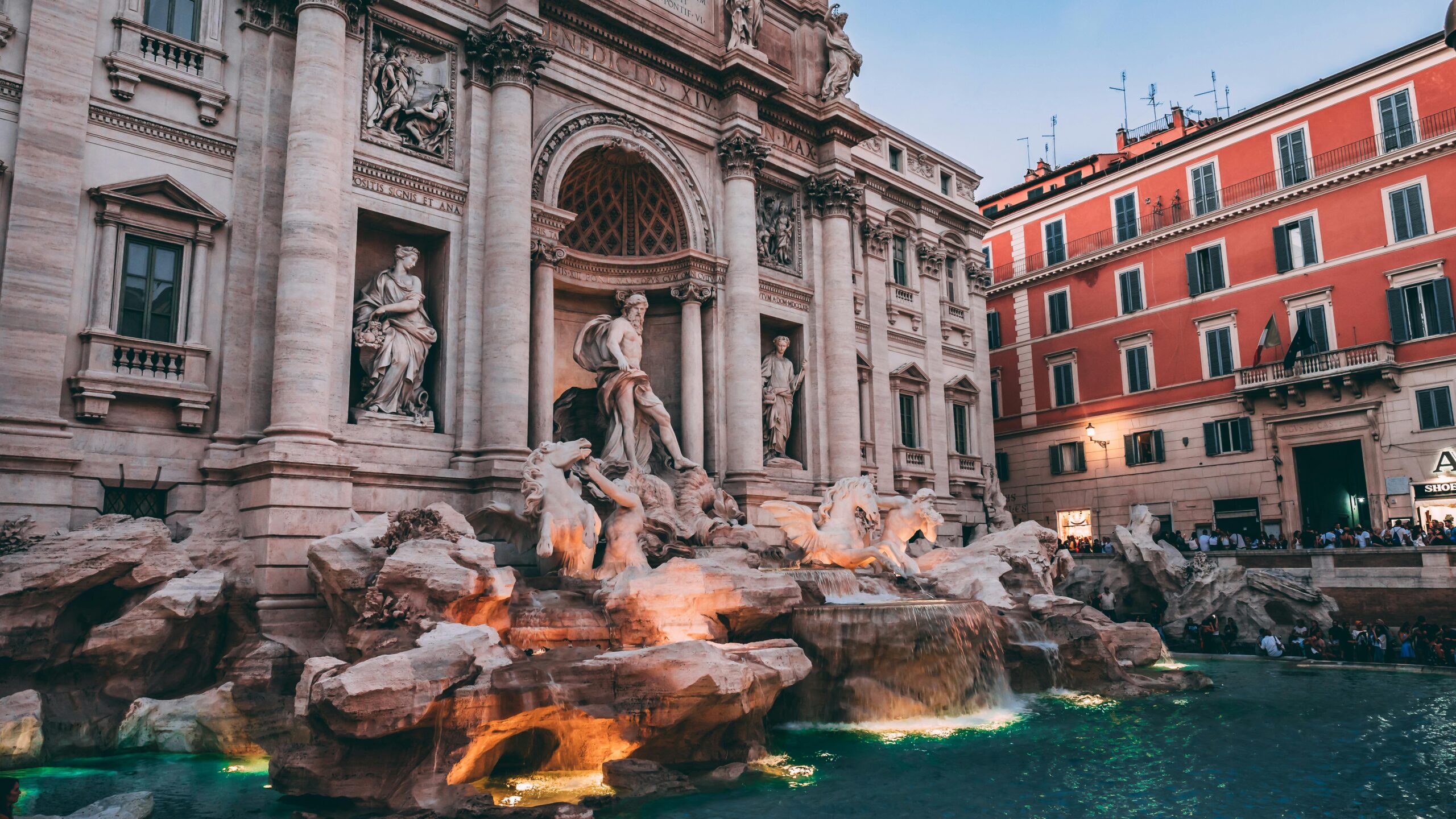 The Trevi Fountain